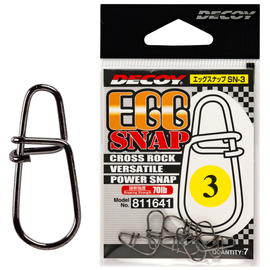 Застежка Decoy SN-3 Egg Snap #2 (7 шт/уп), фото 