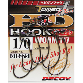 Гачок Decoy Worm117 HD Hook Offset #4 (5 шт/уп), фото 