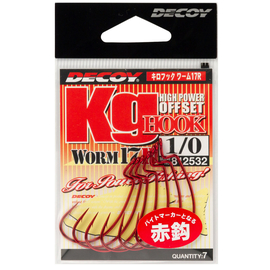 Крючок Decoy Worm17R Kg Hook R #4/0 (5 шт/уп), фото 