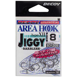 Гачок Decoy AH-12 Area Hook Jiggy #4 (10 шт/уп), фото 