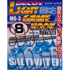 Гачок Decoy MG-3 Light Game #06 (12 шт/уп), фото 