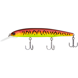 Воблер Imakatsu Super Dardo 115SP 115mm 15.0g #46 Matt Red Hot Tiger (1.2-2.0m), Цвет воблера: 46 Matt Red Hot Tiger, фото 