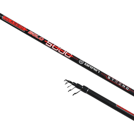 Вудлище болонське Brain Classic Strong Bolo 5.00m 10-30g (телескопічне, з кільцями) + чохол та захист на кільця, Довжина: 5m, Тип вудлища: з кільцями (болонське), фото 
