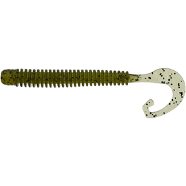 Силікон Reins G-Tail Saturn 2.5" 001 Watermelon Seed (20 шт/уп.), Довжина силікону: 2.5" (6,35 см), Колір силікону: 001 Watermelon Seed, фото 