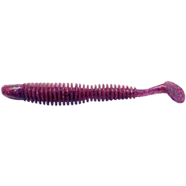 Силикон Reins Bubbring Shad 4" 407 Pione (8 шт/уп.), Длина силикона: 4.0" (10,16 см), Расцветка силикона: 407 Pione, фото 