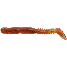 Силикон Reins Rockvibe Shad 3" 568 Fire Sugar (15 шт/уп.), Длина силикона: 3.0" (7,62 см), Расцветка силикона: 568 Fire Sugar, фото 