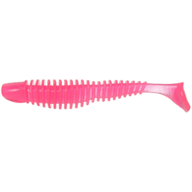 Силікон Reins Bubbling Shad 3" 206 UV Pink Sigh (8шт/уп), Довжина силікону: 3.0" (7,62 см), Колір силікону: 206 UV Pink Sigh, фото 