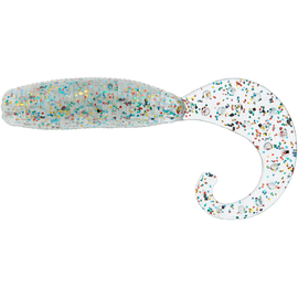 Силікон Reins Fat G-Tail Grub 3" 152 Super Glow All Stars (12шт/уп), Довжина силікону: 3.0" (7,62 см), Колір силікону: 152 Super Glow All Stars, фото 