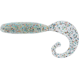 Силикон Reins Fat G-Tail Grub 3" 204 UV All Stars (12 шт/уп.), Длина силикона: 3.0" (7,62 см), Расцветка силикона: 204 UV All Stars, фото 