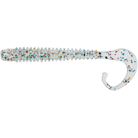 Силикон Reins G-Tail Saturn Micro 152 Super Glow All Stars (20 шт/уп.), Длина силикона: 2.0" (5,08 см), Расцветка силикона: 152 Super Glow All Stars, фото 