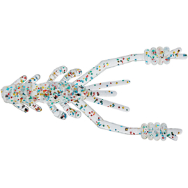 Силікон Reins Ring Shrimp 2" 152 Super Glow All Stars (12шт/уп), Довжина силікону: 2.0" (5,08 см), Колір силікону: 152 Super Glow All Stars, фото 