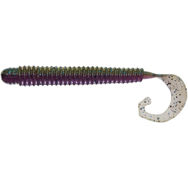 Силікон Reins G-Tail Saturn Micro 2" 060 Onga River Moneybait (16шт/уп), Довжина силікону: 2.0" (5,08 см), Колір силікону: 060 Onga River Moneybait, фото 