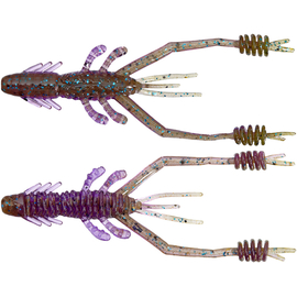 Силікон Reins Ring Shrimp 2" 060 Onga River Moneybait (9 шт/уп.), Довжина силікону: 2.0" (5,08 см), Колір силікону: 060 Onga River Moneybait, фото 