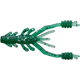 Силікон Reins Ring Shrimp 3" 397 Motor Oil SP (10шт/уп), Довжина силікону: 3.0" (7,62 см), Колір силікону: 397 Motor Oil SP, фото 