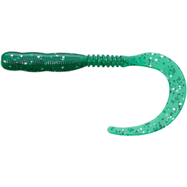 Силікон Reins Curly Curly 397 Motor Oil SP (15шт/уп), Довжина силікону: 4.0" (10,16 см), Колір силікону: 397 Motor Oil SP, фото 