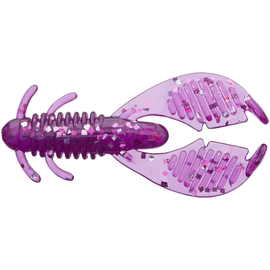 Силикон Reins AX Craw Mini 2" 428 Purple Dynamite (12 шт/уп.), Длина силикона: 2.0" (5,08 см), Расцветка силикона: 428 Purple Dynamite, фото 