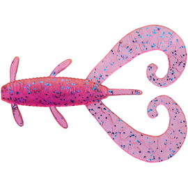 Силікон Reins G-Tail Twin 2" 443 Pink Sardine (10шт/уп), Довжина силікону: 2.0" (5,08 см), Колір силікону: 443 Pink Sardine, фото 