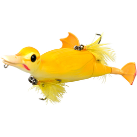 Воблер Savage Gear 3D Suicide Duck 105F 105mm 28.0g #02 Yellow, Размер/Вес: 105мм/28г, Цвет воблера: Yellow, фото 