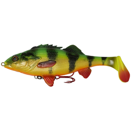 Силикон Savage Gear 4D Perch Shad SS 175mm 67.0g #02 Firetiger (поштучно), фото 