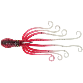 Силікон Savage Gear 3D Octopus 100mm 35.0g UV Pink/Glow (поштучно), Довжина силікону: 100mm, Колір силікону: UV Pink/Glow, фото 