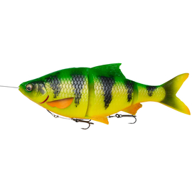 Силікон Savage Gear 4D Line Thru Roach S 250mm 216.0g Firetiger (поштучно), Довжина силікону: 250mm, Колір силікону: Firetiger, фото 