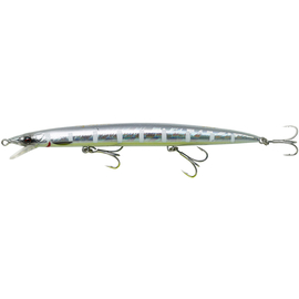 Воблер Savage Gear Sandeel Jerk Minnow S 175mm 29.0g Zebra Glow, фото 