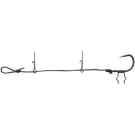 Оснащение Savage Gear Big Fish Stinger Single Hook 5/0 8-10cm 100kg 1.05mm (2шт/уп), фото 