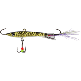 Балансир Viking Fishing Yeti Ice Jig 90mm 46.0g #13 Just Pike, Размер/Вес: 90мм/46г, Колір балансиру: #13 Just Pike, фото 