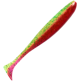 Силікон Keitech Easy Shiner 2" (12 шт/уп),, колір: ea#18 mystic lime chart, Довжина силікону: 2" (5.1 см), Колір силікону: EA#18 Mystic Lime Chart, фото 