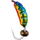 Мормишка вольфрамова Viking Fishing Shrimp+bead 0.95g 9mm Rainbow (5шт), Розмір/Вага: 9мм/0.95г, Колір мормишки: Rainbow, фото 