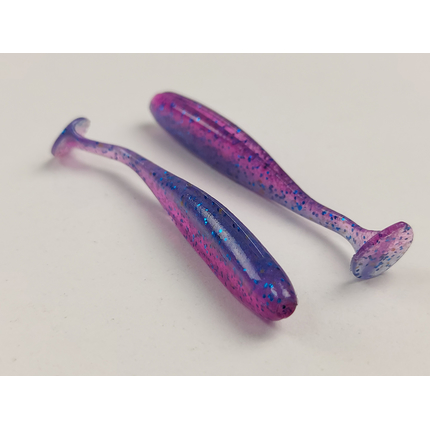 Силікон Keitech Easy Shiner 2" (12 шт/уп), колір:ea#14 clear morning dawn, Довжина силікону: 2" (5.1 см), Колір силікону: ea#14 clear morning dawn, фото , изображение 6