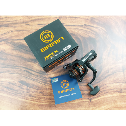 Катушка Brain Apex Double 3000, подшип. 6+1, с бейтраннером, Размер шпули: 3000, фото , изображение 7