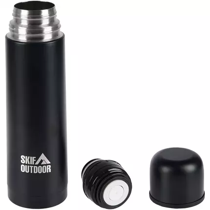Термос Skif Outdoor Walker, 0.5L ц:black, Выберите цвет: чорний, Объем (л.): 0.5, фото 