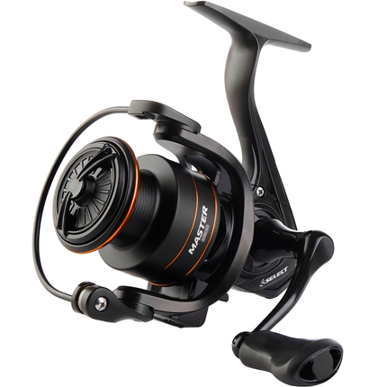 Котушка Select Master 3500 (4+1 підшипник, 5.2:1) — потужна спінінгова котушка, для джига та воблерів, Розмір шпулі: 3500, фото 