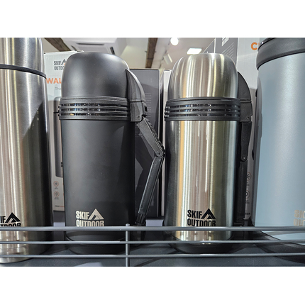 Термос SKIF Outdoor Caravanner, 2л (чорний матовий), Колір: чорний, Об'єм (л): 2.0, фото , изображение 10