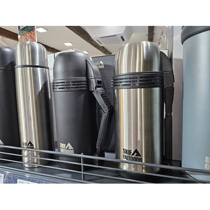 Термос SKIF Outdoor Caravanner, 2л (чорний матовий), Колір: чорний, Об'єм (л): 2.0, фото , изображение 11