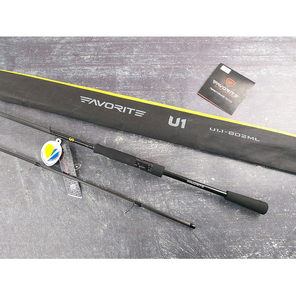 Спінінг Favorite U1 802ML 2.44m 4-18g Fast, Модель: 2.44m 4-18g, фото , изображение 9
