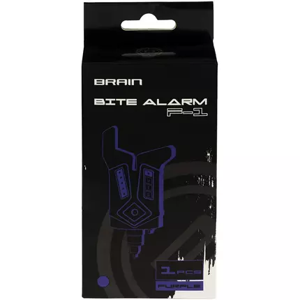 Сигналізатор Brain Wireless Bite Alarm F-1 Одиночний (фіолетовий колір), фото , изображение 2