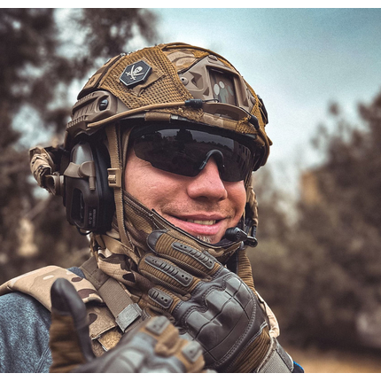 Окуляри балістичні Swiss Eye Blackhawk Pro ‑NEW, 3 компл. змінних лінз, футляр (діоптр. вставка), колір оправи:black, фото , изображение 6