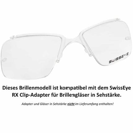 Окуляри балістичні Swiss Eye Blackhawk Pro ‑NEW, 3 компл. змінних лінз, футляр (діоптр. вставка), колір оправи:black, фото , изображение 4