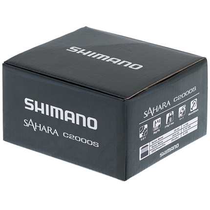 Котушка Shimano Sahara FJ C2000S (підшип. 4+1), 5.0:1, Розмір шпулі: C2000S, фото , изображение 7
