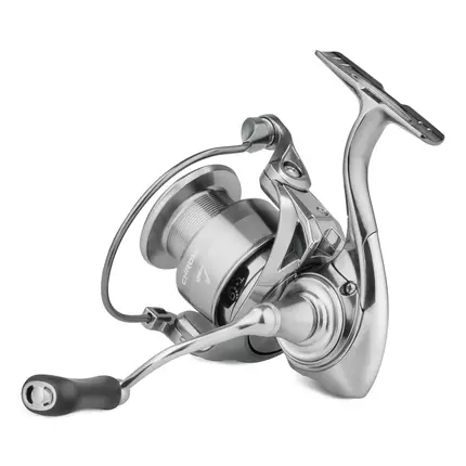 Котушка Select Chrome 2500 (6+1 підшипник) — спінінгова універсальна, легкий хід, Розмір шпулі: 2500, фото , изображение 2