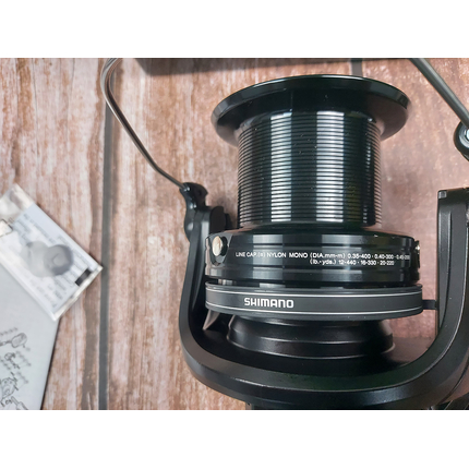 Котушка Shimano Aerlex 10000 XTB SPOD (2+1 підшипник) — сподовий Big Pit для далекого закидання, Розмір шпулі: 10000SP, фото , изображение 20