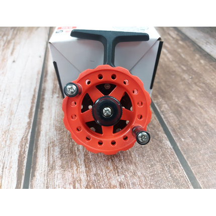Котушка болонської вудки Viking Fishing Pro 65L (червона) з подовженою лапкою, Розмір шпулі: 65, Модель: червона з лапкою, фото , изображение 6