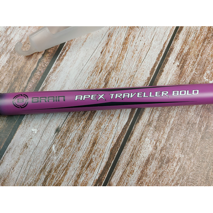 Удилище болонское Brain Apex Traveller 5.00m, Довжина: 5m, Тип вудлища: з кільцями (болонське), фото , изображение 6