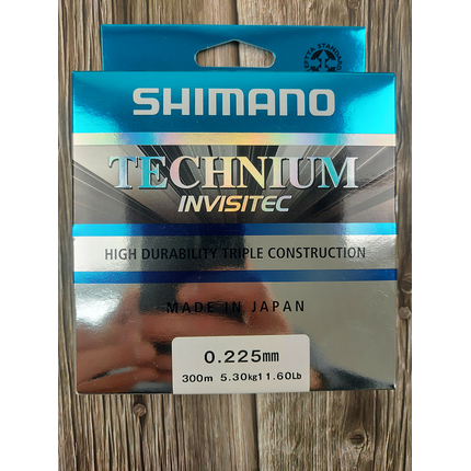 Леска SHIMANO TECHNIUM INVISITEC 300m 0.225mm 5.3kg, Диаметр: 0.225, Размотка: 300m, фото , изображение 8