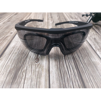 Окуляри балістичні Swiss Eye Blackhawk Pro ‑NEW, 3 компл. змінних лінз, футляр (діоптр. вставка), колір оправи:black, фото , изображение 8