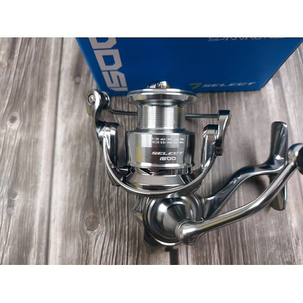 Катушка Select Chrome 1500 (подшип. 6+1), Размер шпули: 1500, фото , изображение 6