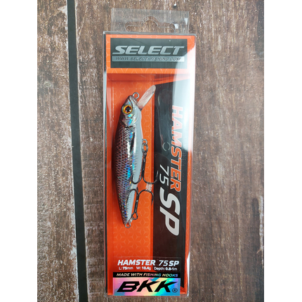 Воблер Select Hamster 75SP 75mm 10.4g S46 (0.8-1.0m), Размер/Вес: 75mm/10g, Цвет воблера: S46, фото , изображение 2