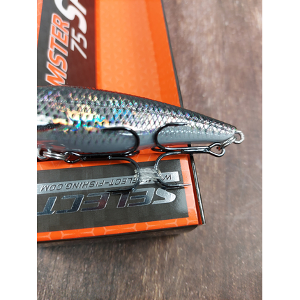 Воблер Select Hamster 75SP 75mm 10.4g S46 (0.8-1.0m), Размер/Вес: 75mm/10g, Цвет воблера: S46, фото , изображение 8